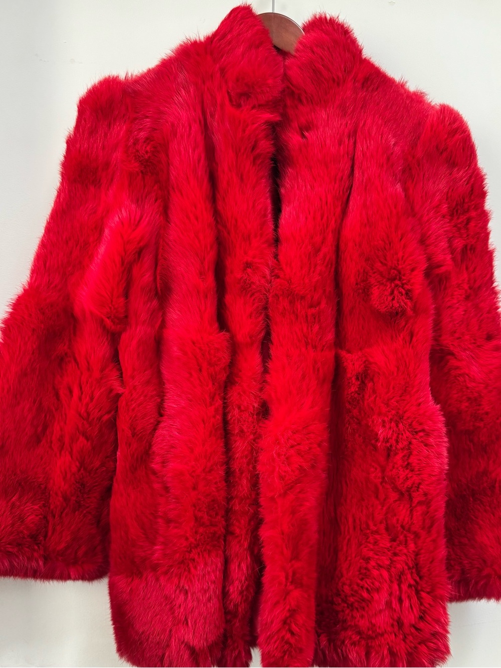 Red Fur Coat | Jacques Aran